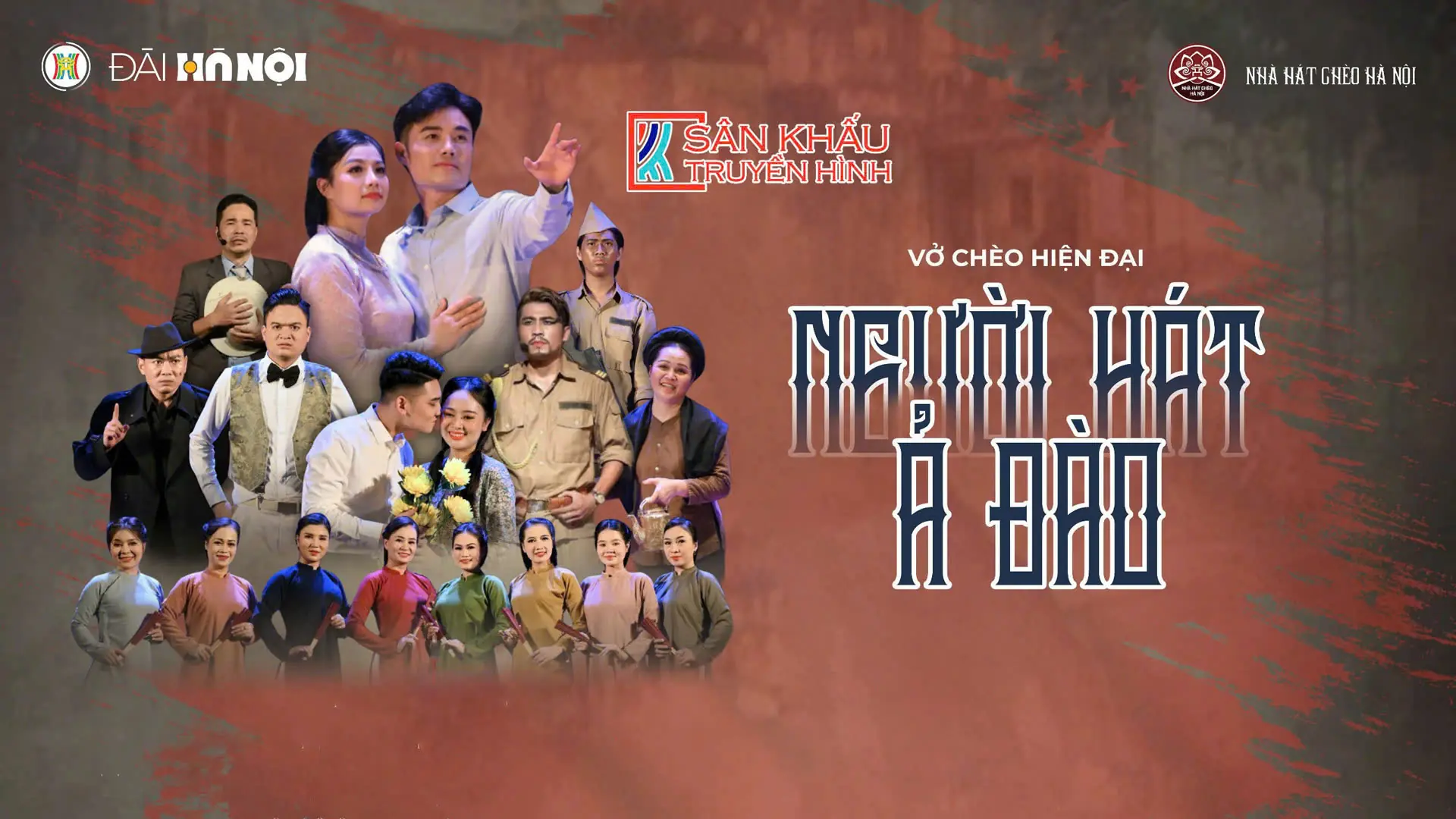 Sân khấu truyền hình: Vở chèo hiện đại 'Người hát ả đào'